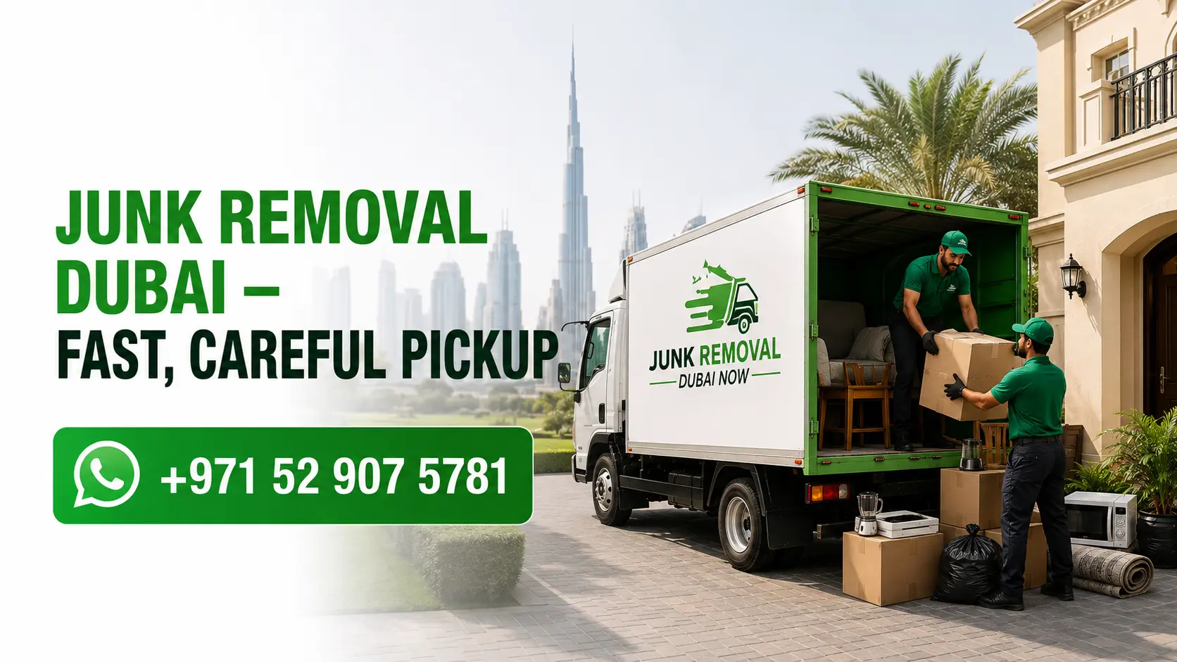 Fast, Careful Junk Removal Dubai