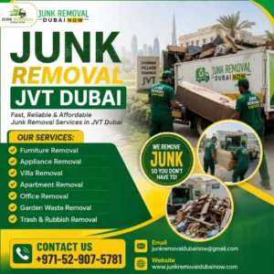 Junk Removal JVT Dubai